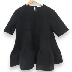 yori(ヨリ) 半袖カットソー サイズ36 S レディース美品 - 黒