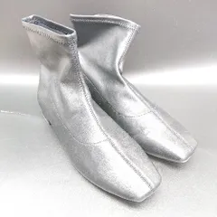 ■ ⊇ LOWRYS FARM ローリーズファーム スクエアトゥ ショート ブーツ サイズM ブラック レディース E  【1503050020466】