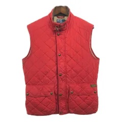 Polo by Ralph Lauren ポロ ラルフローレン ベスト ワンポイントロゴ レッド (メンズ M) 中古 古着 Q2662