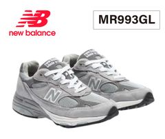 ★新品未使用★【NEW BALANCE】 MR993GL MADE IN U.S.A. メンズ スニーカー／NB グレー GREY 箱あり