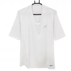 【新品】シーダブリューエックス 半袖インナーシャツ 白 XSPEC 秒乾 Vネック メンズ LL ゴルフウェア CWX