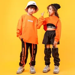 キッズ ダンス衣装 ヒップホップ HIPHOP ベストのみ 子供 トップス パンツ セットアップ 女の子 男の子 長袖 JAZZ DANCE ジャズダンス ステージ衣装 練習着 体操服 zhulianj07
