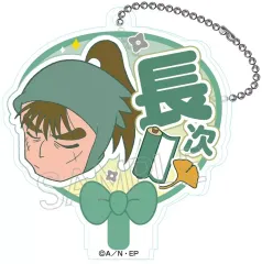 【中古】キーホルダー 中在家長次 「忍たま乱太郎 デコうちわキーチェーン A」
