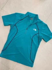 THE NORTH FACE(ザ・ノース・フェイス) ハーフジップ 機能性 半袖 Tシャツ