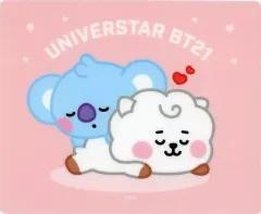 【中古】マウスパッド RJ(ジン)＆KOYA(アールエム) BABY マウスパッド 「BT21」