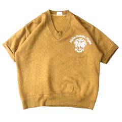 50s 60s ハーフジップ 半袖 スウェット - メルカリ