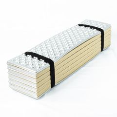 【OneSize ベージュ系】 2ndGEAR Mountain Products ( セカンドギアマウンテンプロダクツ ) アルミナイズド フォールディング マット Aluminized Folding Mat コヨーテ クローズドセル マ