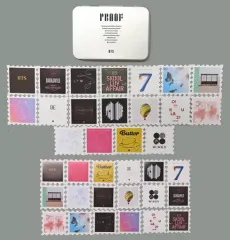 【中古】シール・ステッカー BTS(防弾少年団) アルバムポスティジスタンプステッカーセット 「CD Proof」 リリース記念グッズ