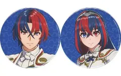 【中古】バッジ・ピンズ 男主人公＆女主人公 缶バッジ2個セット 「Switchソフト ファイアーエムブレム エンゲージ」 アニメイト購入特典