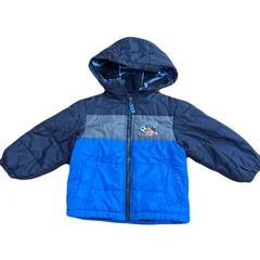 ロンドンフォグ　ジャケット　3T 100cm US古着　キッズ古着　ブルー　london fog