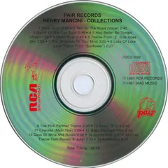 米CD Henry Mancini Collection  PDC21092 Pair Records, RCA Special Products /00110