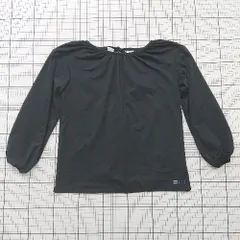 ◇ ⊂ BILLABONG ビラボン カジュアル 肌見せ 長袖 背中開きプルオーバーカットソー サイズフリー ブラック系 レディース E  【1508250014444】