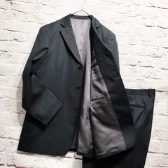 美品 赤タグ XL】ヒューゴボス スーツ チャコールグレー 大谷翔平