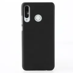 P30 Lite ケース  耐衝撃 シンプル さらさら ハード ケース 【Color】 ブラックのサムネイル
