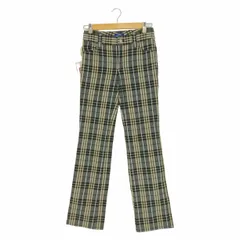 バーバリーブルーレーベル BURBERRY BLUE LABEL ノバチェック柄 ストレートパンツ メンズ  36のサムネイル