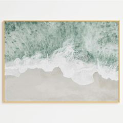 アートポスター 海と砂浜 癒しの風景 おしゃれ リビング インテリア 6663