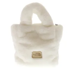 THE NORTH FACE (ザノースフェイス) PLUMPY TOTE BAG MINI ミニトートバッグ ホワイト NN2PQ59O