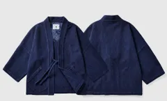 古布藍染め木綿消防の半纏 古布リメイク 消防半纏 刺し子 裂織 男女兼用 トートバッグ 藍染