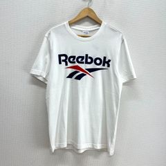 未使用 Reebok リーボック FJ0734 Tee Shirt Classics Vector 半袖Tシャツ ロゴ プリント O 10117592
