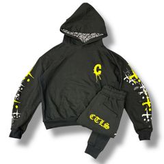 CVTVLIST 24SS スペシャルカスタム 周年 ユージュアル セットアップ フーディー パーカー スウェット イージーパンツ カタリスト 230110NG01 230110NG02 ブラック 1 89057A5