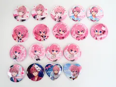 18個 さとみ すとぷり 缶バッジ