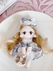 ともちゃんさん専用　2点　ドールチャーム　ハンドメイド　カントリードール ハンドメイド*カントリードール ドールチャーム*D-3* ごとく