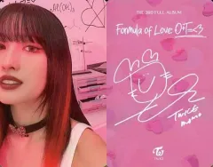 【中古】コレクションカード(女性) TWICE/モモ/裏面印刷サイン入り/CD「The 3rd Full ALBUM Formula of Love：O+T=＜3」封入特典フォトカード