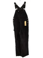 リーバイス Levi's シルバータブ Silver Tab 太畝 コーデュロイ オーバーオール サロペット S 黒 ブラック 39292-0002