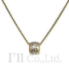 Georg Jensen　ジョージ　ジェンセン　フュージョン　ネックレス　750YG　750WG　750PG　ブランドジュエリー　ペンダント　Au750　18金　K18WG　K18PG　K18YG　スリーカラーゴールド　FUSION【中古】【74754】