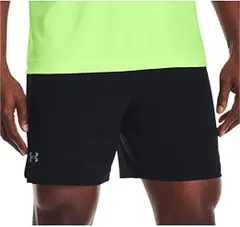 ☆【新品】アンダーアーマー　ランニングショートパンツ UAスピードポケット 7インチ ショーツ メンズ サイズS　サイズL　サイズ3L　1361487　ブラック