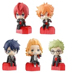 【中古】トレーディングフィギュア 全5種セット 「ディズニー ツイステッドワンダーランド すわらせ隊+」