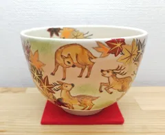 【茶碗　御本　五人囃子】出水宋絢　紙箱 茶碗 御本 五人囃子】出水宋絢 紙箱