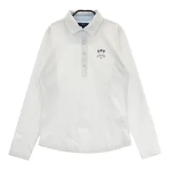 サイズ：L CALLAWAY キャロウェイ  裏起毛長袖ポロシャツ チェック柄 ホワイト系 [240101448714] ゴルフウェア レディース ストスト