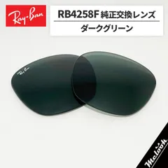 【RB4258F-L71】Ray-Ban レイバン
RB4258F用 純正交換レンズ 52サイズ
強化軽量プラスチック　ダークグリーン
ロゴ・刻印入り　簡単交換
RB4258F-60171 / 0RB4258F-601/71