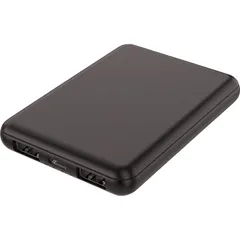 Type-C 入出力対応モバイルバッテリー 5000mAh HD4-MBTC5000 ブラックのサムネイル