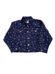 【Size120】vintage Oshkosh 花柄 デニムジャケット US古着 オシュコシュ ヴィンテージ