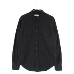 SAINT LAURENT PARIS (サンローランパリ) 19SS クラシックウエスタン長袖シャツ ブラック 597059 YM881のサムネイル