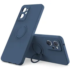 For OPPO Reno7 A/OPPO Reno9 A ケース リング付き[Gosento] OPPO Reno 9A リング スマホケース 携帯ストラップ スマホリング リング付きケース かわいい スマホ 落下防止 | バンカーリング カバー スマホ 0