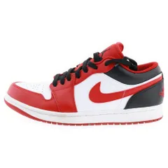 NIKE (ナイキ) AIR JORDAN 1 LOW GYM RED エアジョーダン 1 ローカットスニーカー ジム レッド/ブラック US8.5/26.5cm 553558-163