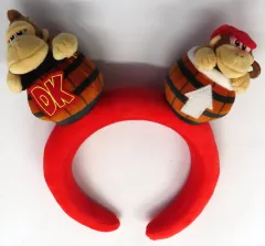【中古】アクセサリー(非金属) ドンキーコング カチューシャ 「ドンキーコング・カントリー」  ユニバーサル・スタジオ・ジャパン スーパーニンテンドーワールド限定