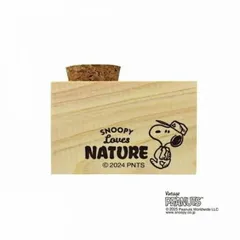 スヌーピー(SNOOPY) ヒノキの印鑑スタンド TSK-09594