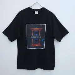 JPN GU グラフィック 黒 半袖Tシャツ （ S ）
