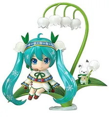 ねんどろいど キャラクター・ボーカル・シリーズ01 初音ミク 雪ミク Snow Bell Ver. ノンスケール ABS&PVC製 塗装済み可動フィギュア(中古品)