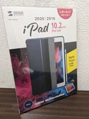 未使用◎iPad10.2 レザータイプ ケース サンワサプライ PDA-IPAD1614BLのサムネイル
