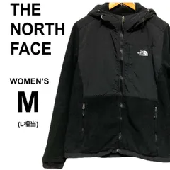 【古着】THE NORTH FACE  デナリフーディ　フリースジャケット　ブラック　レディースM