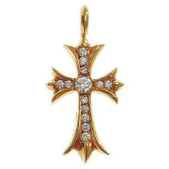 24K タイニークロス パヴェダイヤ ネックレス ペンダントトップ 2026年最新】クロムハーツ 22k タイニーファットクロス パヴェダイヤ