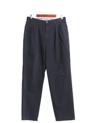 【お得なクーポン配布中!】 90s USA製 ポロ ラルフローレン コットン チノ パンツ 34 32 / オールド スラックス チノパン ストレート ツータック ポロチノ ボトムス 紺