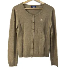 バーバリー　ブルーレーベル　カーディガン　クリーム　フーディ　フード　パーカー BURBERRY バーバリーブルーレーベル フード付きニットカーディガン