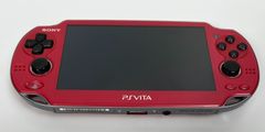 PS vita 1000 コズミックレッド 1000 本体