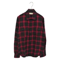 SAINT LAURENT PARIS (サンローランパリ) 16AW オンブレチェック長袖シャツ 407723 Y826L レッドのサムネイル